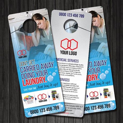 Door Hanger Template in InDesign