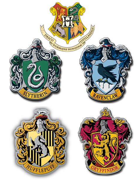 Downloadable Harry Potter House Crests