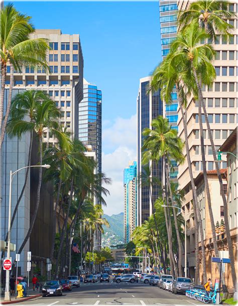 Downtown Honolulu Skyline