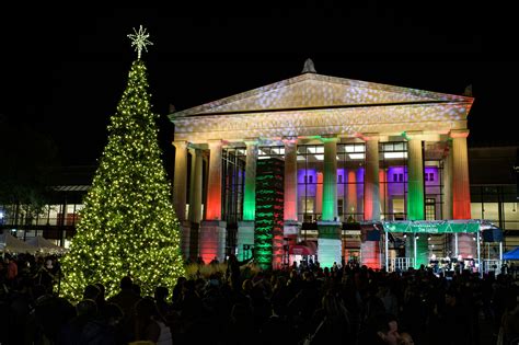 Downtown Raleigh's Holiday Display