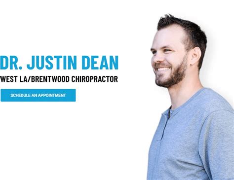 Dr. Justin Dean's personal brand