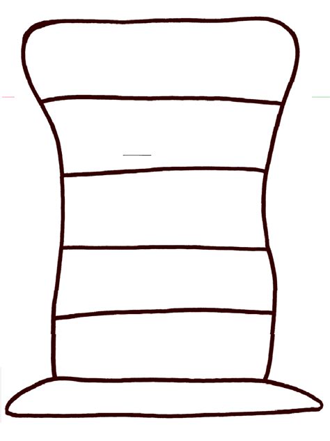 Dr. Seuss Hat Template Materials