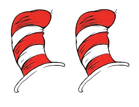 Dr. Seuss Hat Templates Party