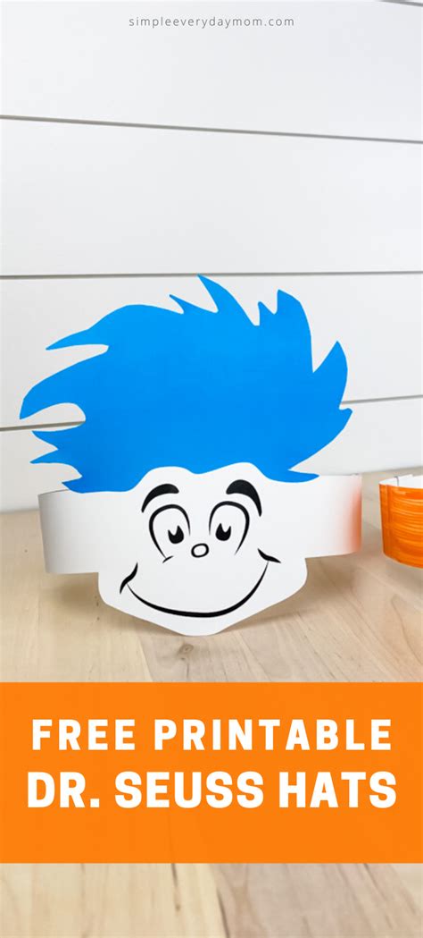 Dr. Seuss Printable Hats for Kids Fun Activities