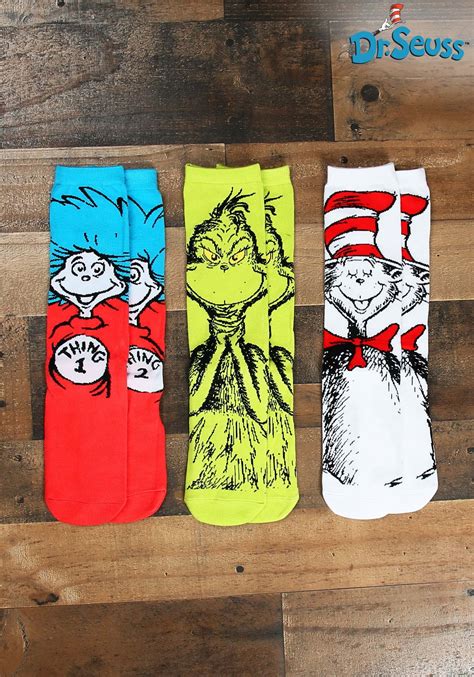 Dr. Seuss Sock Masks