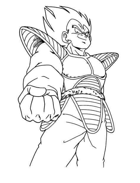 Dragon Ball Z Coloring Pages