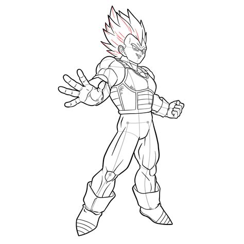 Dragon Ball Z Drawing Templates