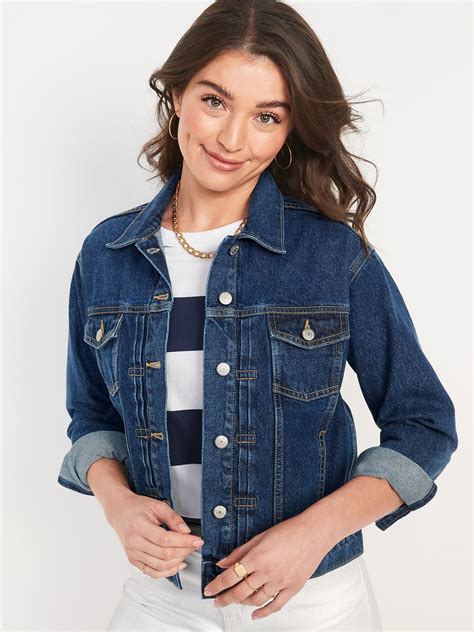 Dressing Up Old Navy Jean Jacket