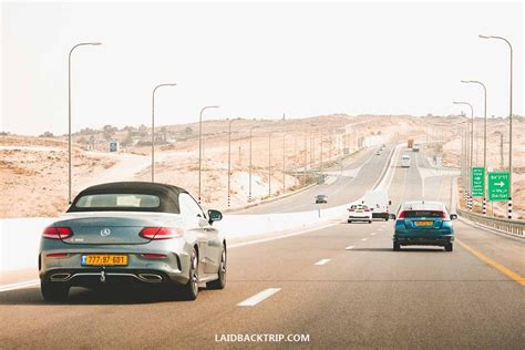 Driving in Israel Highway