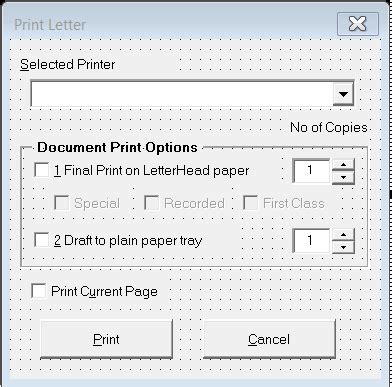 Populating the Drop-Down Box