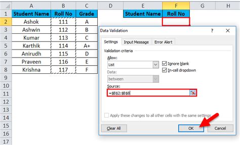 Example of Drop-Down List Events