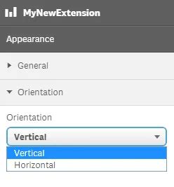 Example of Drop-Down List Properties