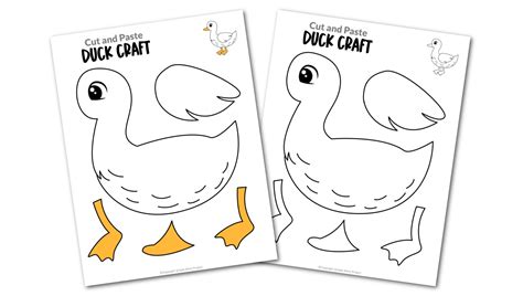 Duck Craft Templates