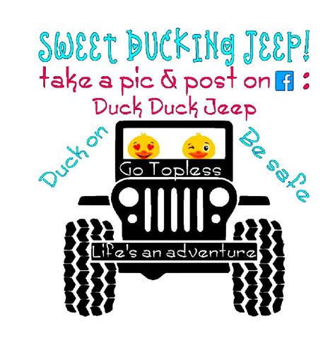 Duck Duck Jeep Infographic Template