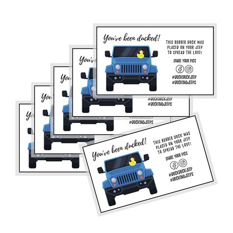 Duck Duck Jeep Social Media Template