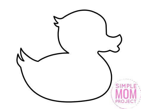 Duck Template Printables