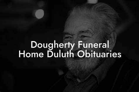 Duluth Obituary Resources