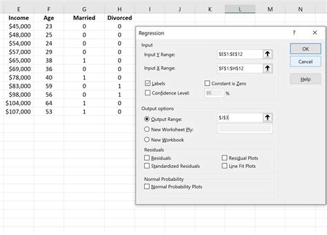 Dummy Variables in Excel Statistical Modeling