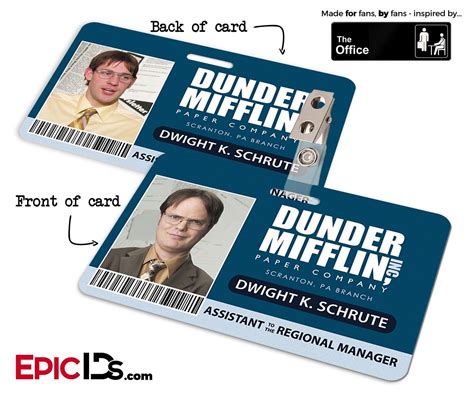 Dunder Mifflin Name Tag 3