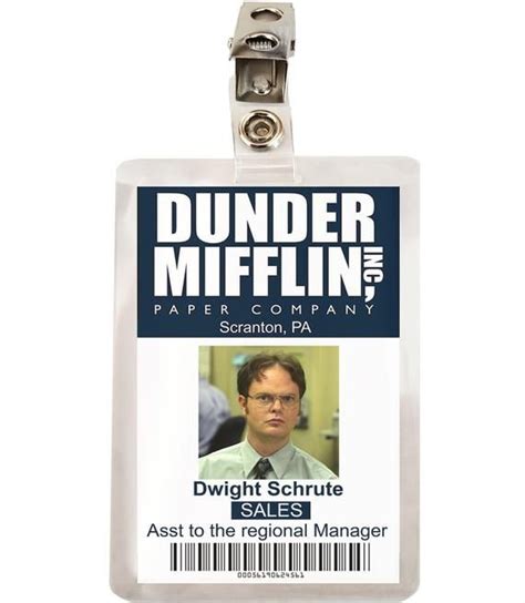 Dunder Mifflin Name Tag 6