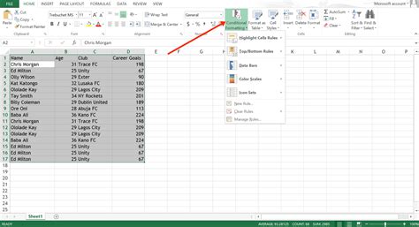 Duplicate Lines in Excel Method 1