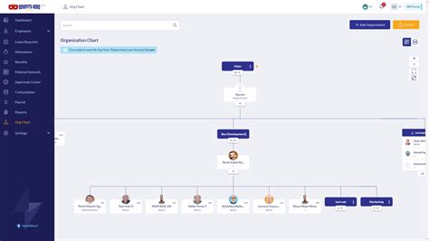 Dynamic Org Chart Builder