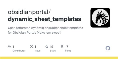 Dynamic Character Sheet Template