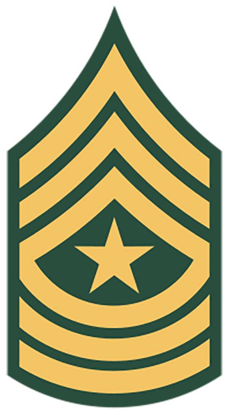 E-9 Sergeant Major Uniform