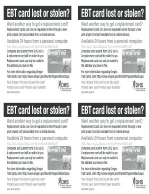 EBT Card Lost Stolen Image