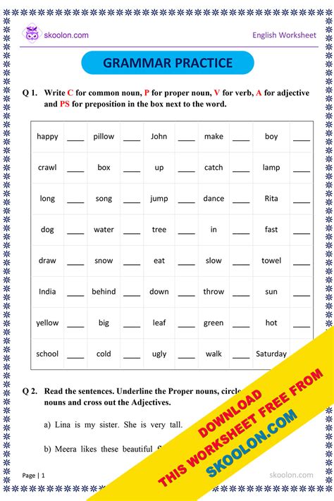 ESL Grammar Worksheets for Verb Tenses