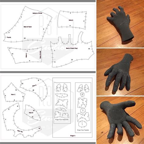 EVA Foam Template 4