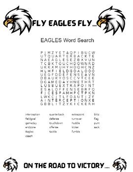 Philadelphia Eagles Word Search