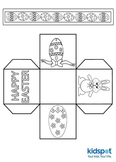 Easter Basket Templates For Kids And Adults