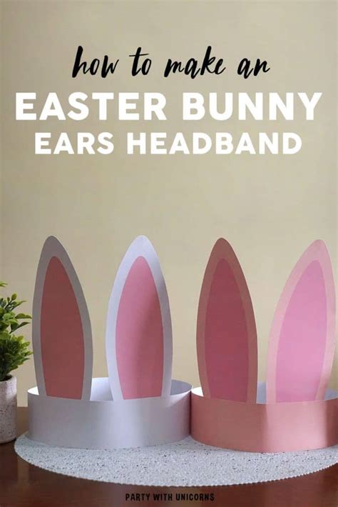 Easter Bunny Ears Crafts for Kids