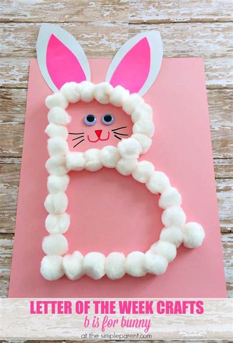 Easter Bunny Letter Craft