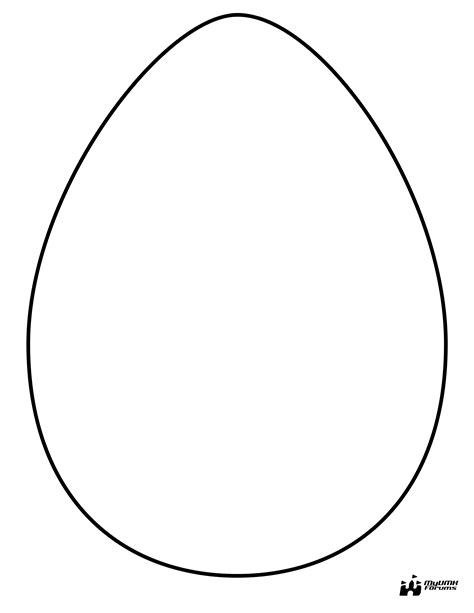 Easter Egg Templates Gallery