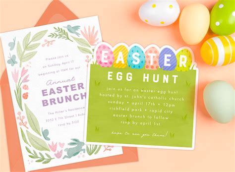 Easter Invitation Wording