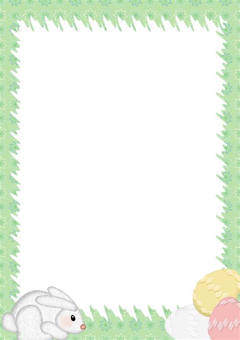 Easter Stationery Borders