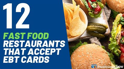 EBT Acceptance at Fast Food Chains