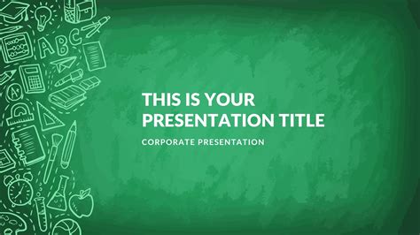 Education Themes Presentation Template