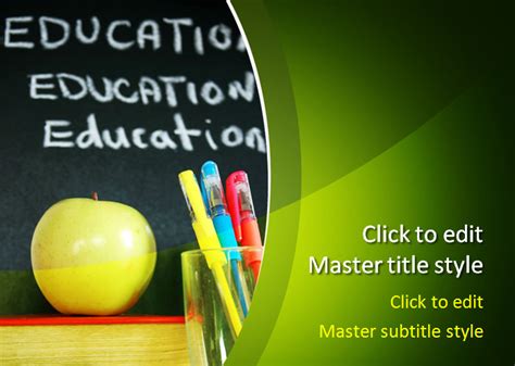 Educational PowerPoint Templates for School