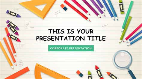 Educational PowerPoint Templates For Students