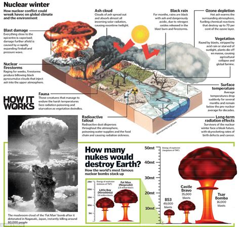 Effects Of Nuclear Blast On Environment