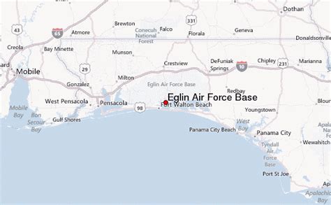 Eglin Air Force Base Location