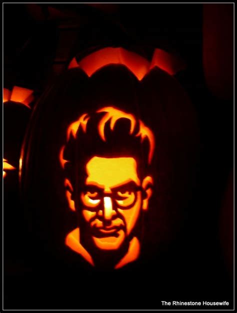 Egon Spengler Pumpkin Carving