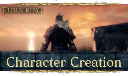 Elden Ring Character Creation Tips