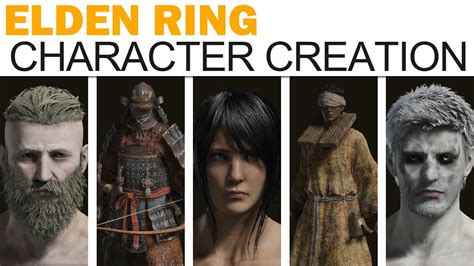 Elden Ring Character Customization Options