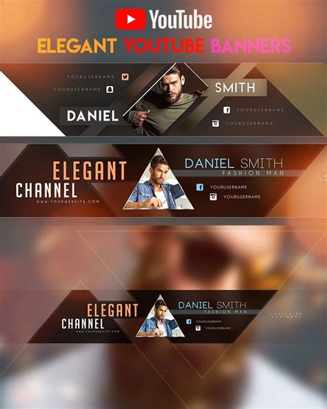 Elegant Aesthetic YouTube Banners