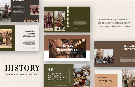 History Google Slides Templates for Elementary Education