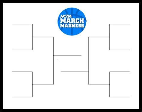 Elite 8 Bracket Template Statistics